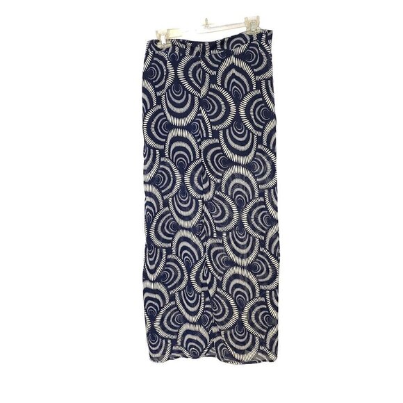 Fun & Flirt Long Skort with Front Slits on Sheer Chiffon Skirt Women's Large NWT - Picture 1 of 8